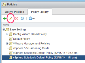 vRealize Operations Edit Policy